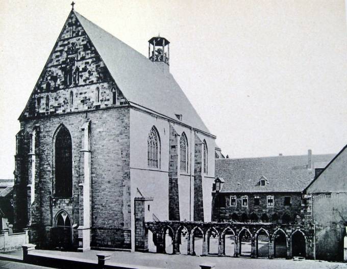 Propsteikirche im Jahre 1894